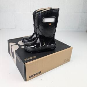 Bogs Toddler 7 Black Tall Rainboots